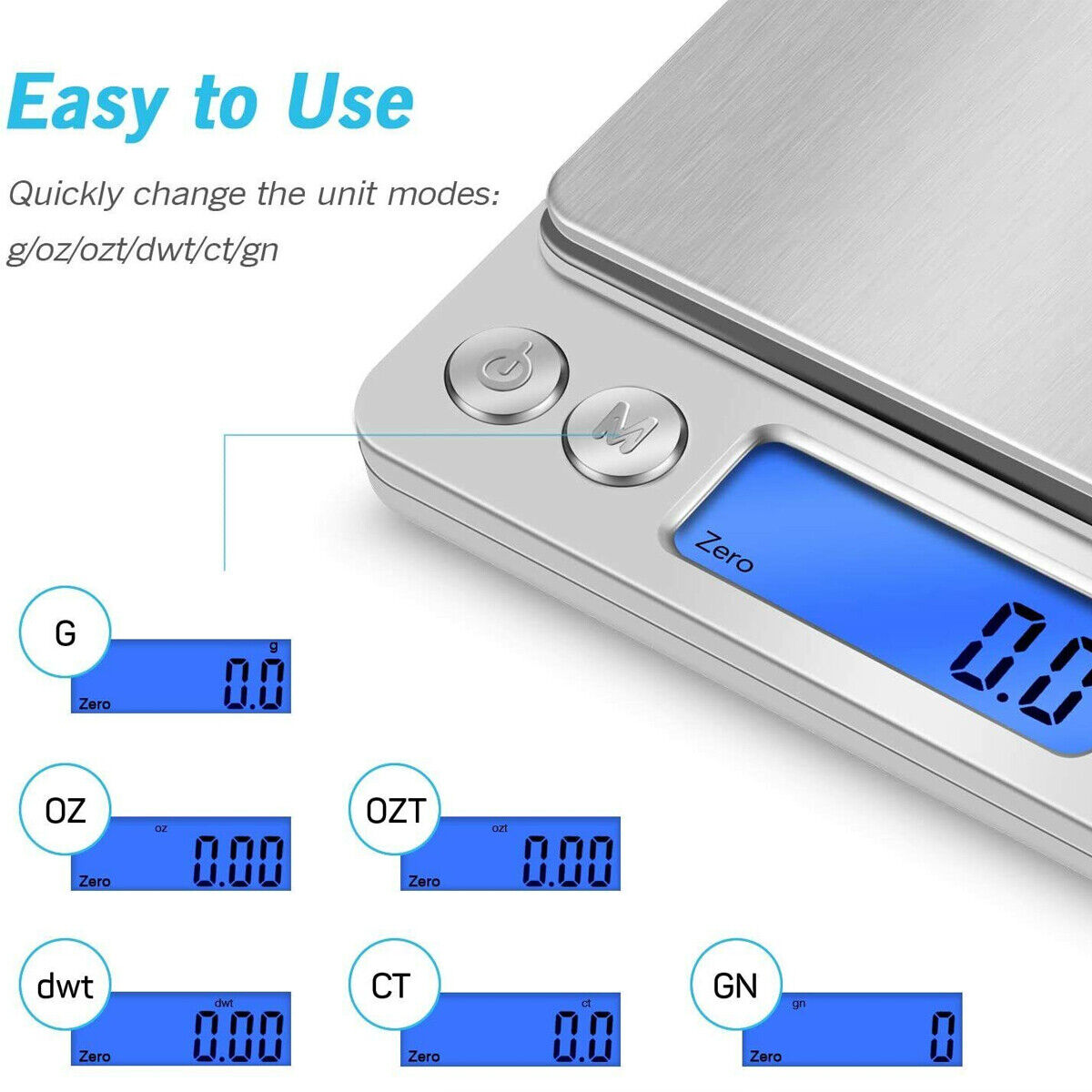 Kitcheniva Digital Scale 0.1g x 3000g