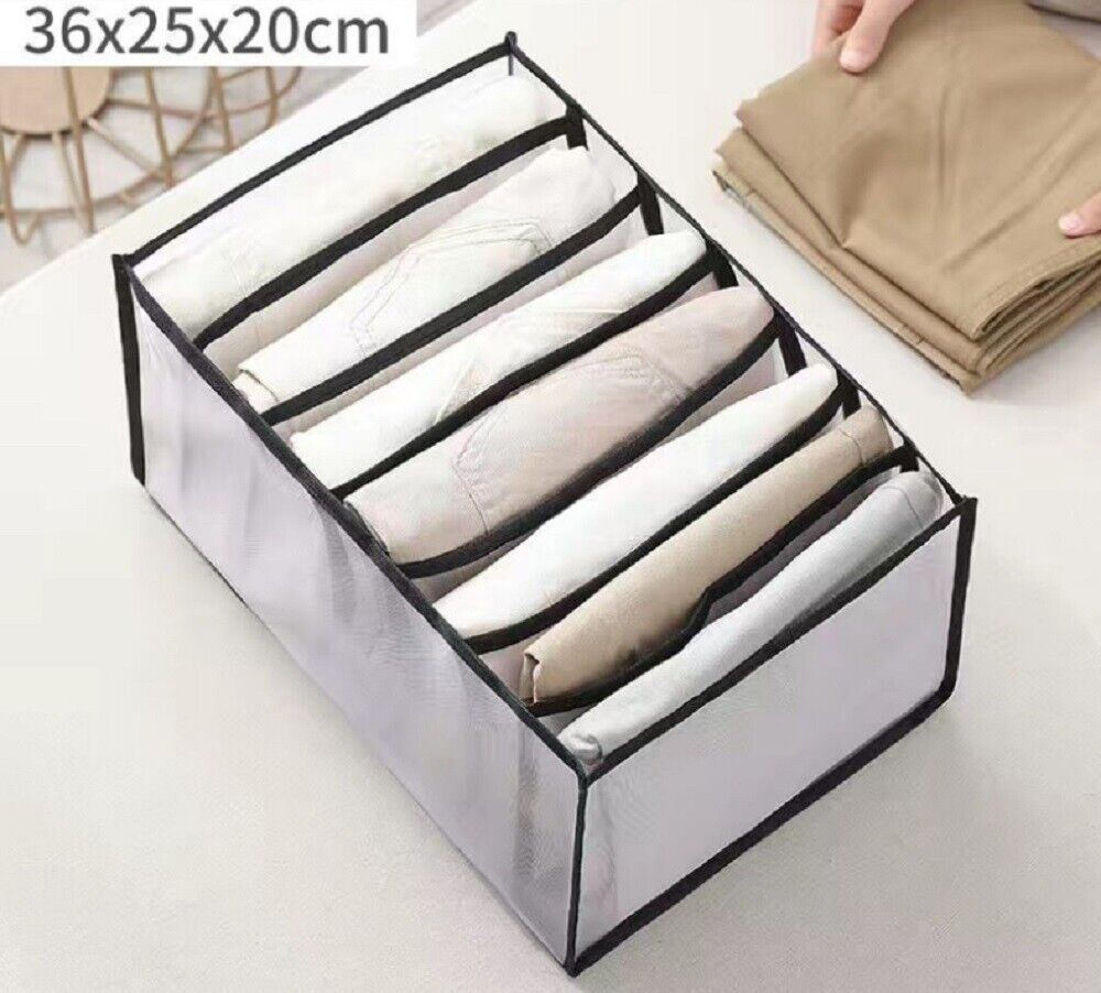 Kitcheniva 2 Foldable Drawer Organizer Closet Storage Box