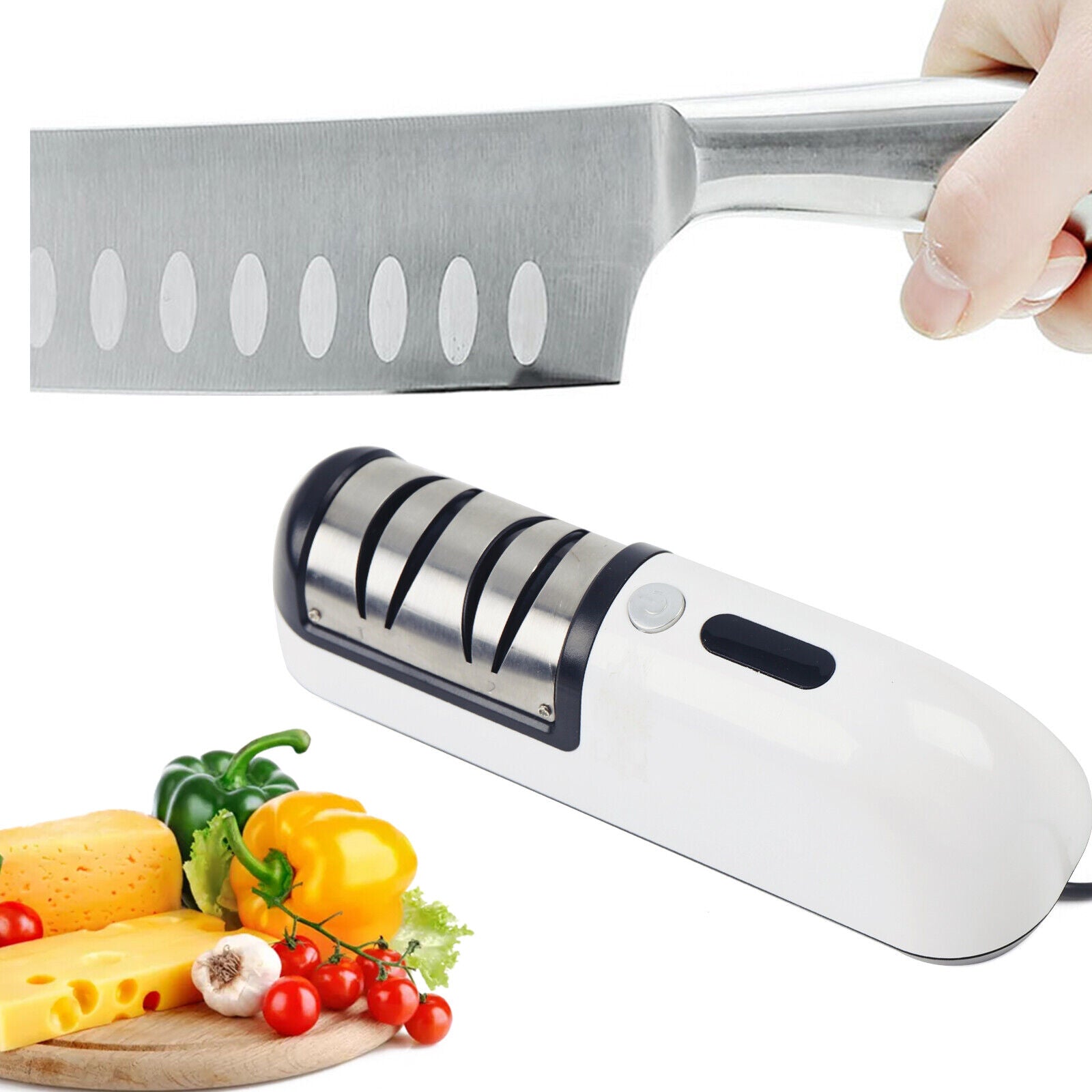 Kitcheniva Electric Knife Sharpener 3 Speed