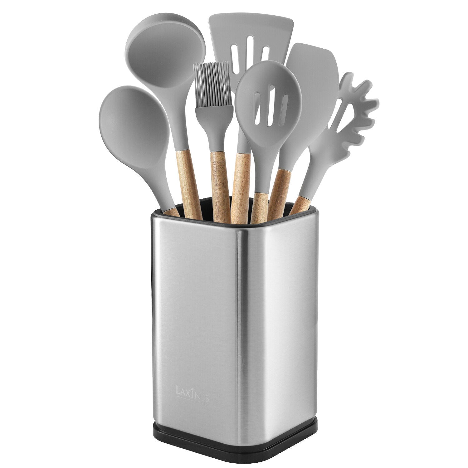 Kitcheniva Modern Stainless Steel Kitchen Utensil Holder