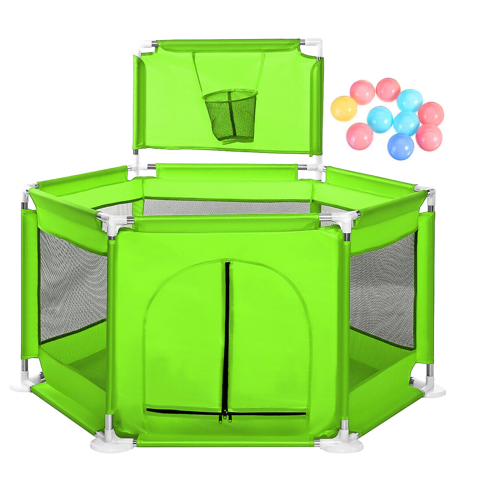 Kitcheniva Foldable Baby Playpen Fence Kids Safety Activity Center