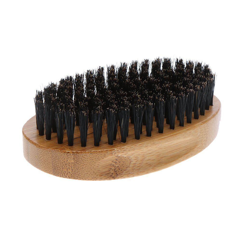 Kitcheniva Men Boar Hair Bristle Beard Mustache Brush