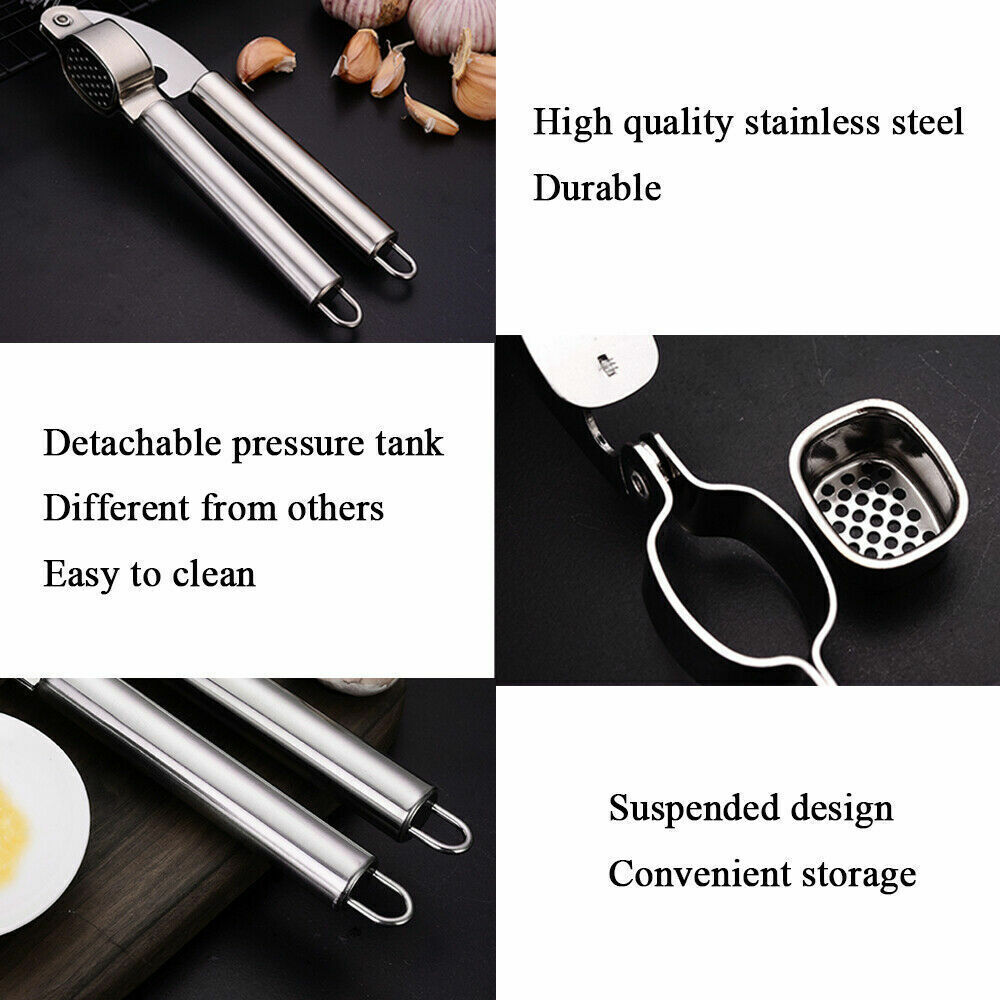 Kitcheniva Garlic Press Crusher Mincer