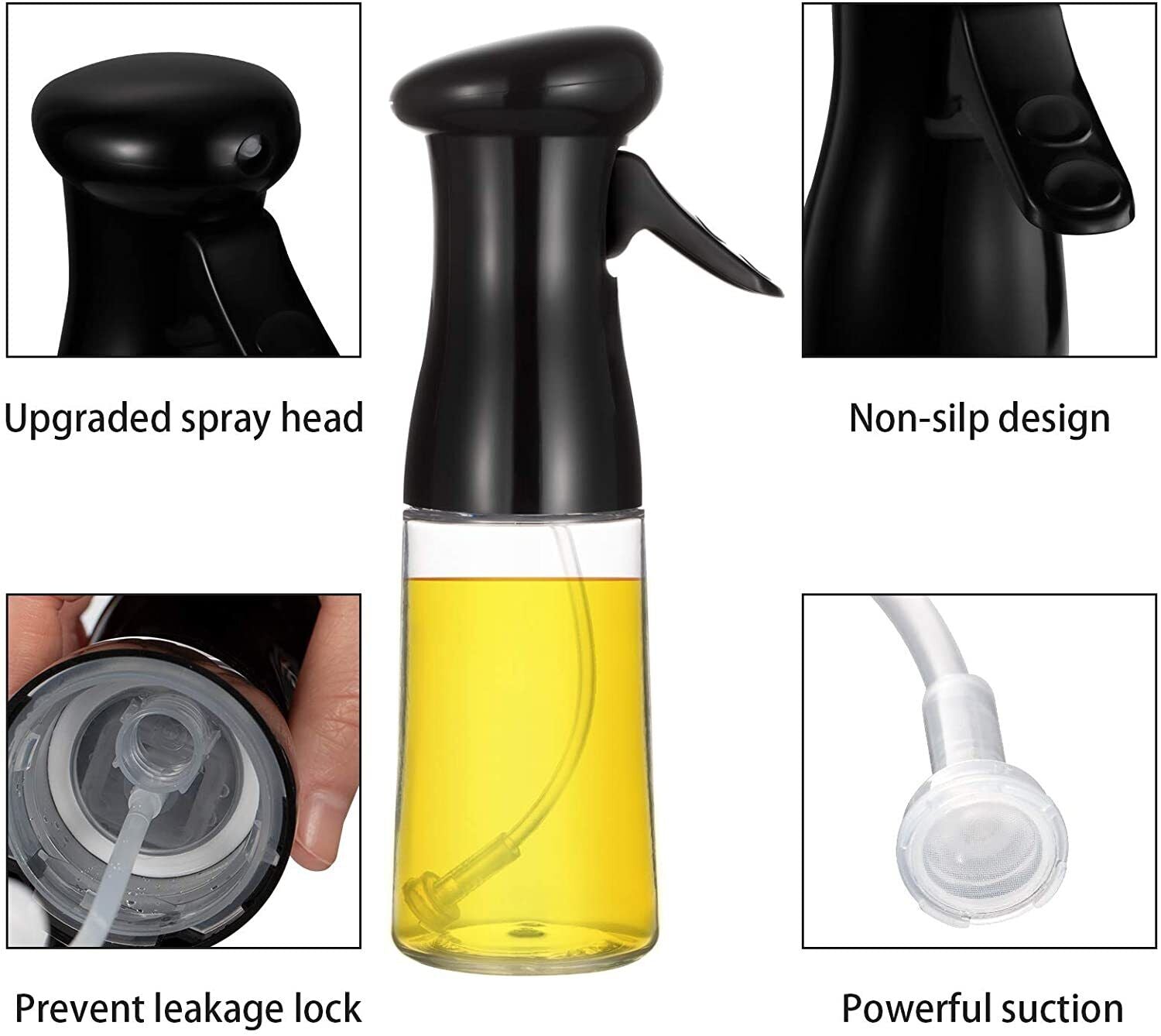 Kitcheniva 1-Pc 210ml Olive Oil Sprayer