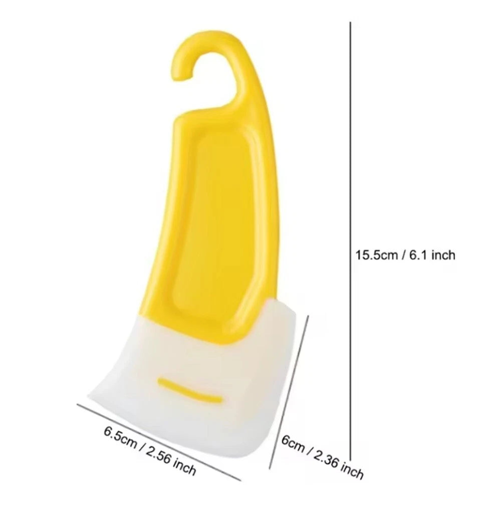 Kitcheniva Silicone Pot Scraper Non-Scratch Cleaning Tool 2 Pcs
