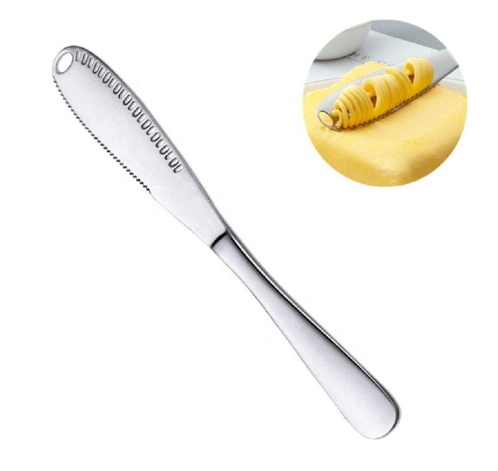 Kitcheniva 3 In 1 Butter Spreader Knife Curler