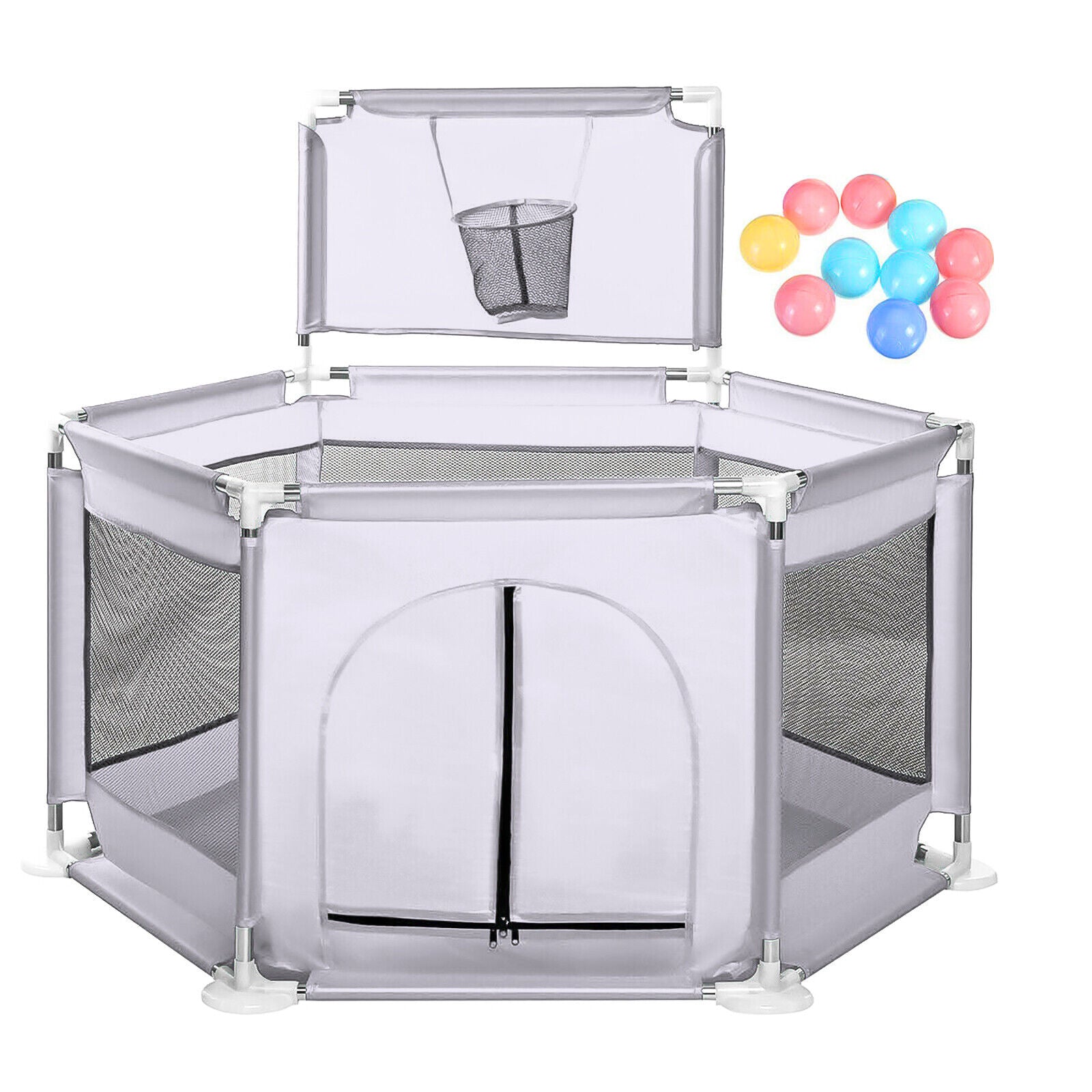 Kitcheniva Foldable Baby Playpen Fence Kids Safety Activity Center