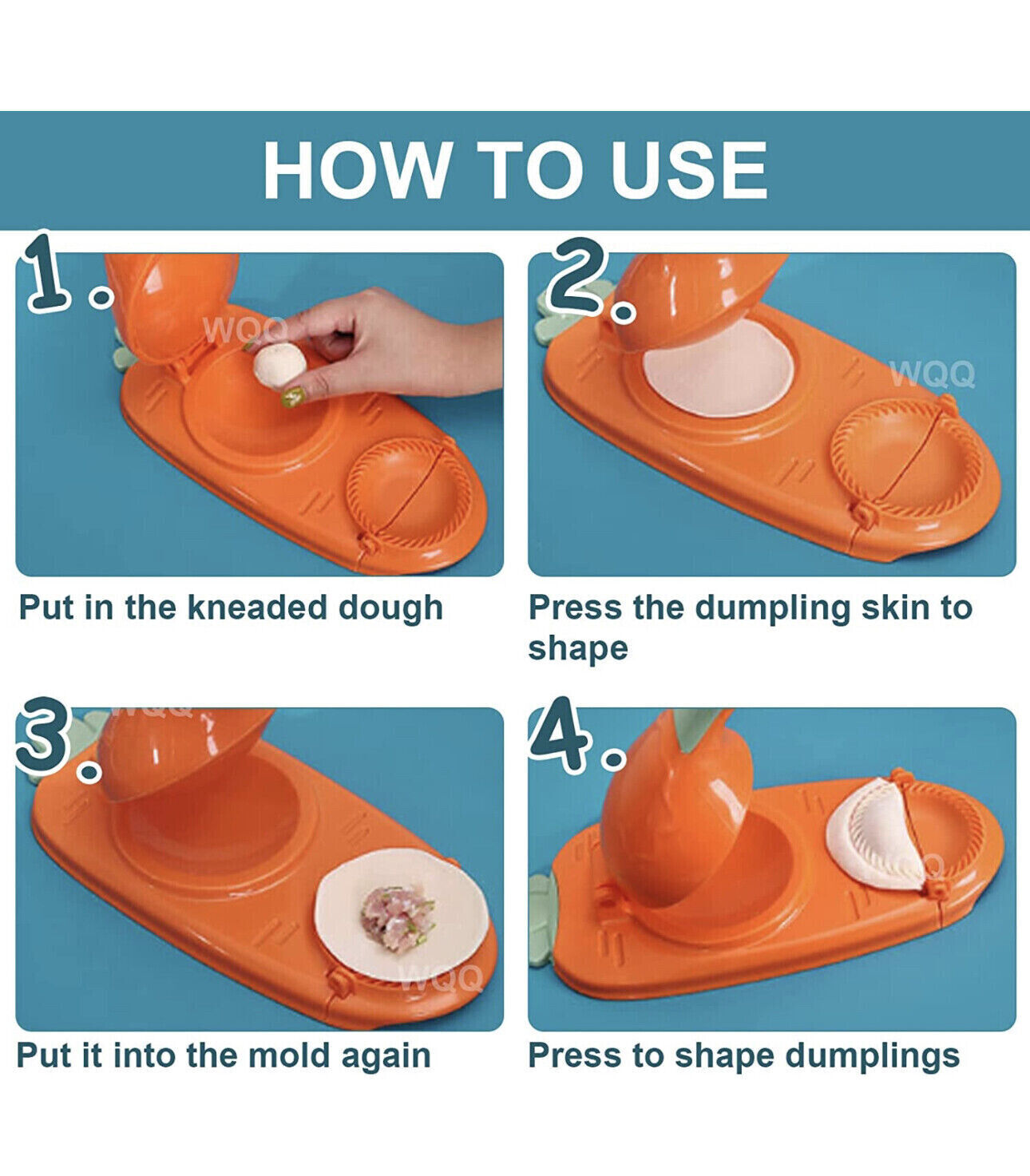 Kitcheniva 2 In 1 DIY Dumpling Maker