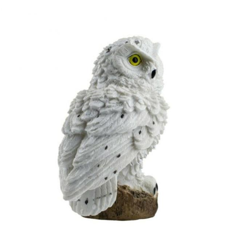 Kitcheniva Solar LED Night Light Owl, White