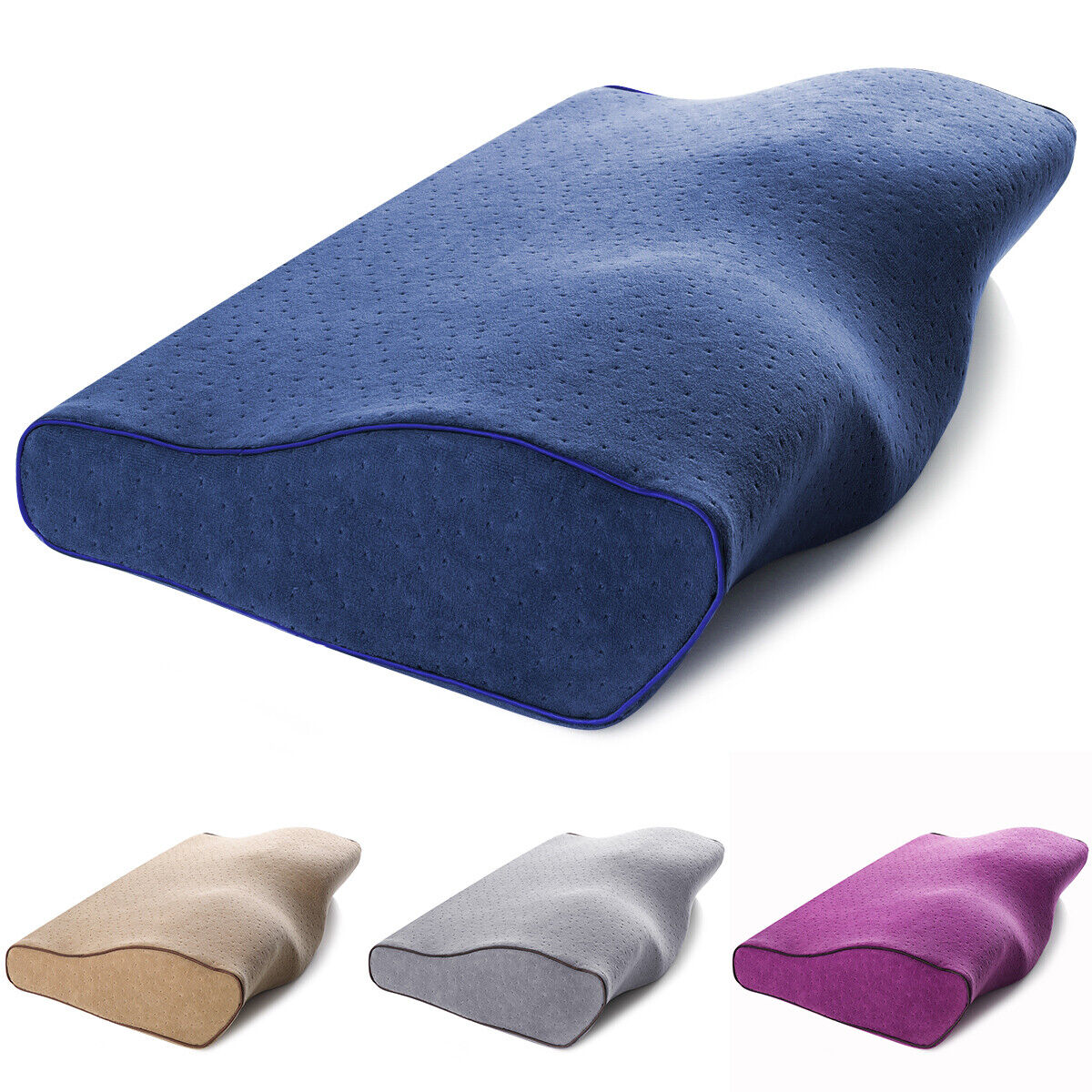 Kitcheniva Orthopedic Memory Foam Sleep Contour Pillow Cervical Neck Support