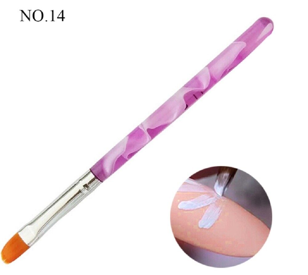 Kitcheniva 7 PCS Acrylic Nail Art Pen Tips Painting Brush