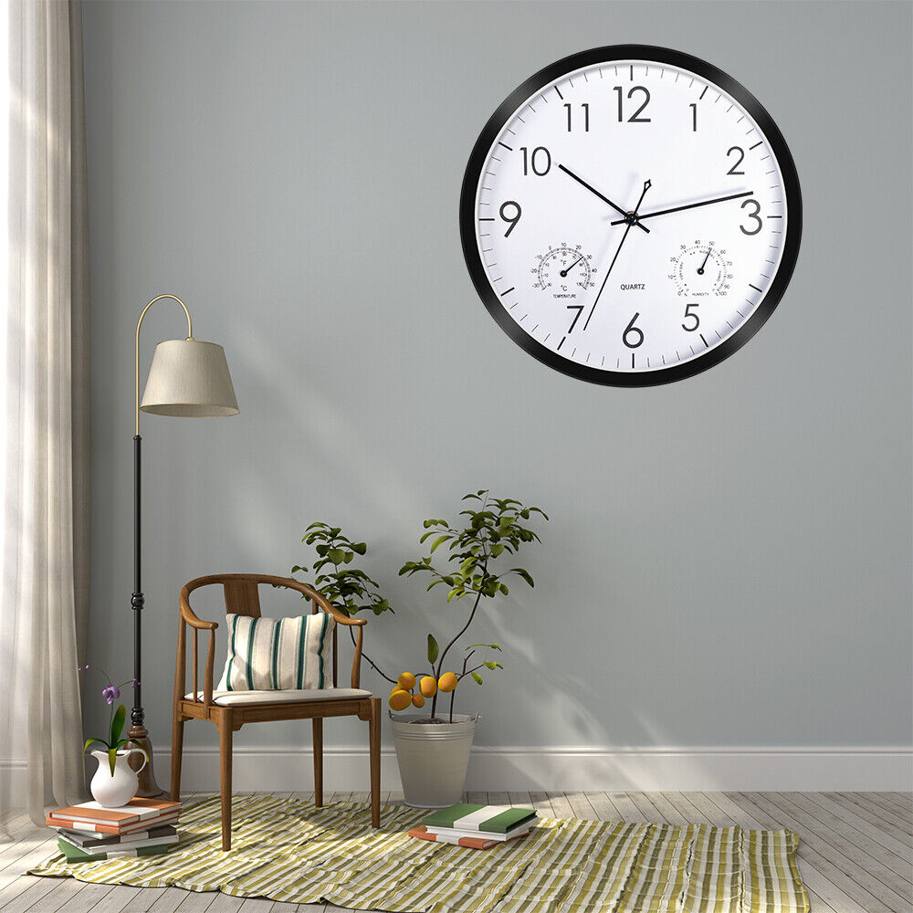 Kitcheniva 12''Analog Wall Clock Large Quartz Silent