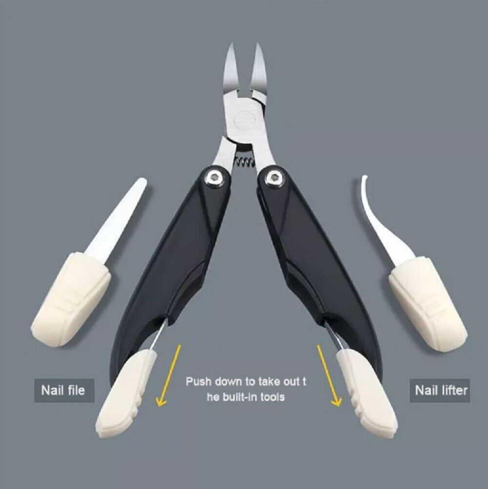 Kitcheniva Foldable Stainless Steel Big Toenail Clipper