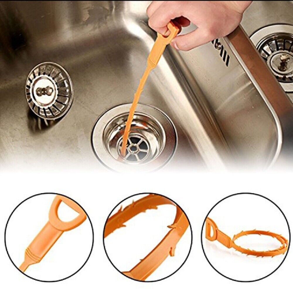 Kitcheniva 6 PCS Hair Drain Cleaner Clog Remover