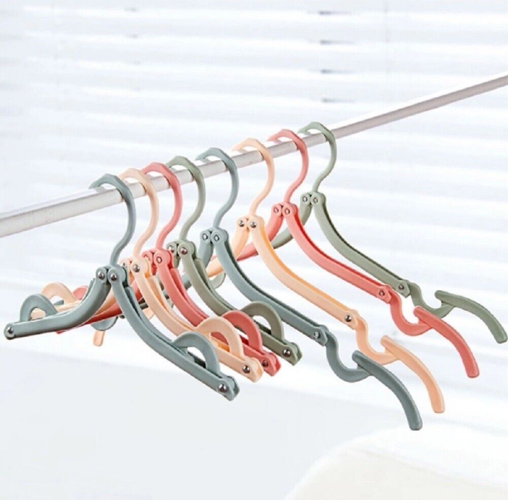 Kitcheniva 4-PCS Travel Hangers Folding