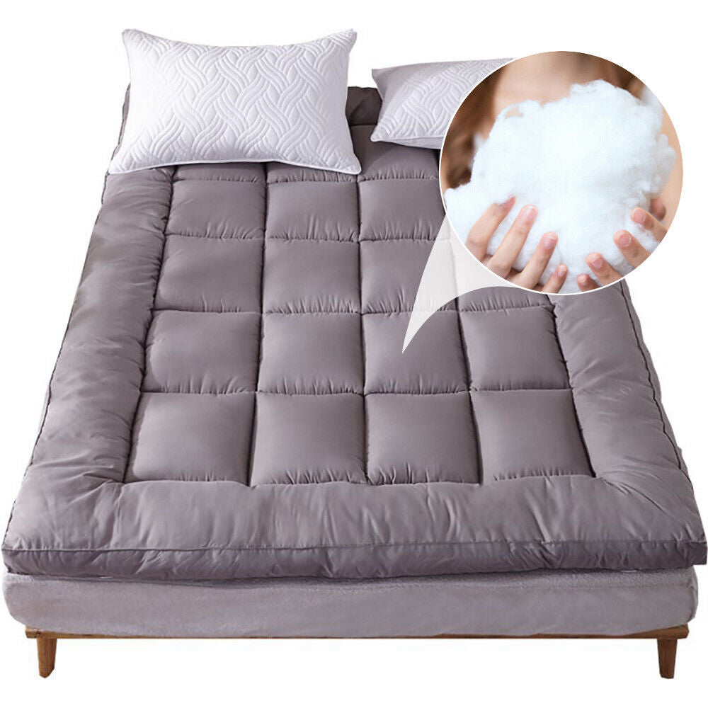 Kitcheniva Extra Thick Pad Quilted Cooling Mattress Topper