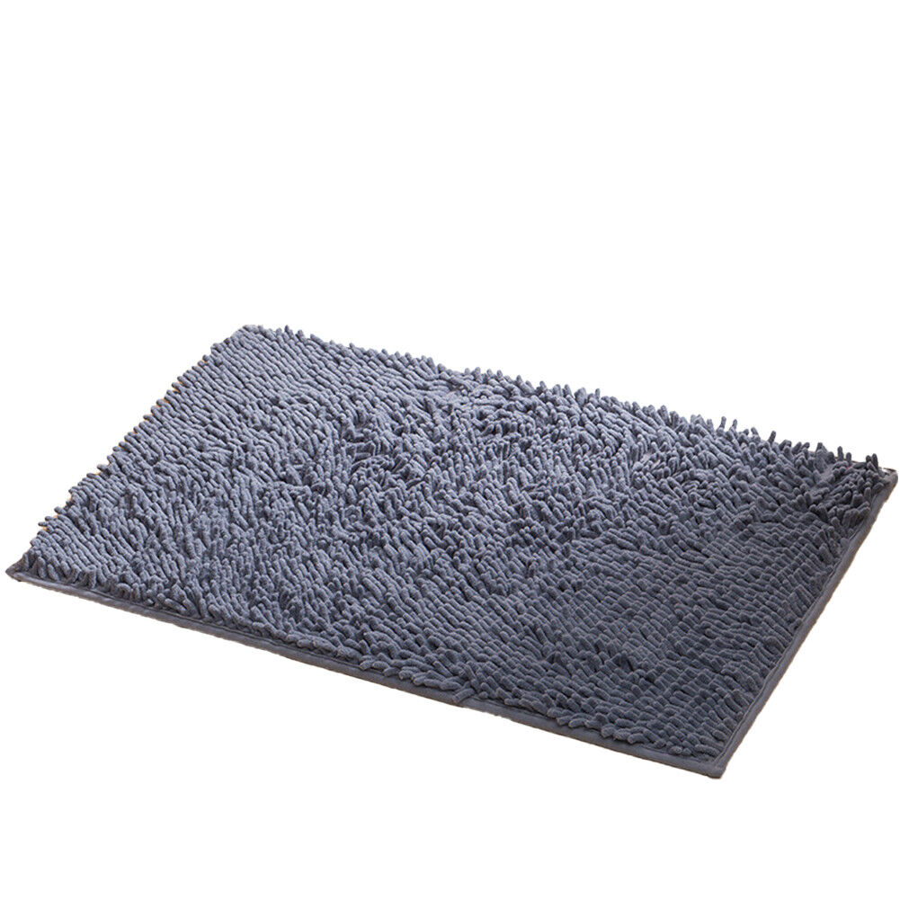 Kitcheniva Luxury Chenille Absorbent Soft Shaggy Non-Slip Bath Rug