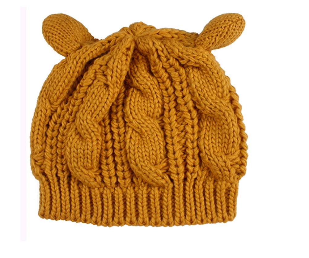 Kitcheniva Women Winter Beanie Crochet Braided Knit Hat