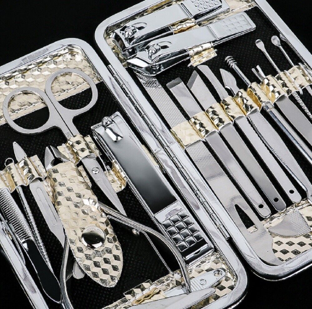 Kitcheniva 19-Pieces Stainless Steel Manicure Kit