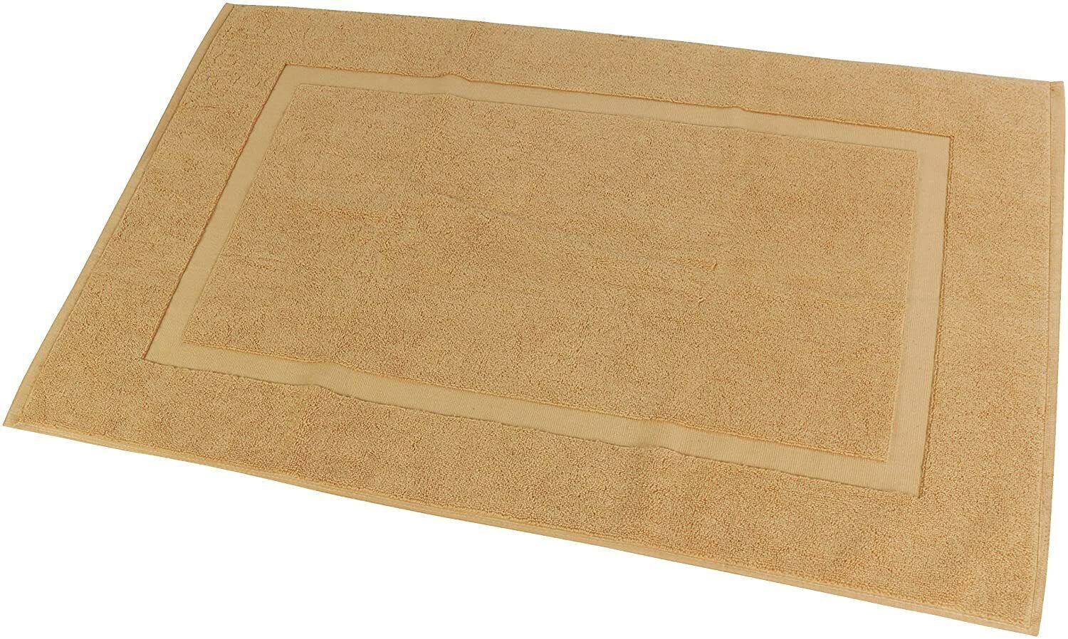 Kitcheniva 2-Pack Cotton Banded Bath Mat Washable 21x34