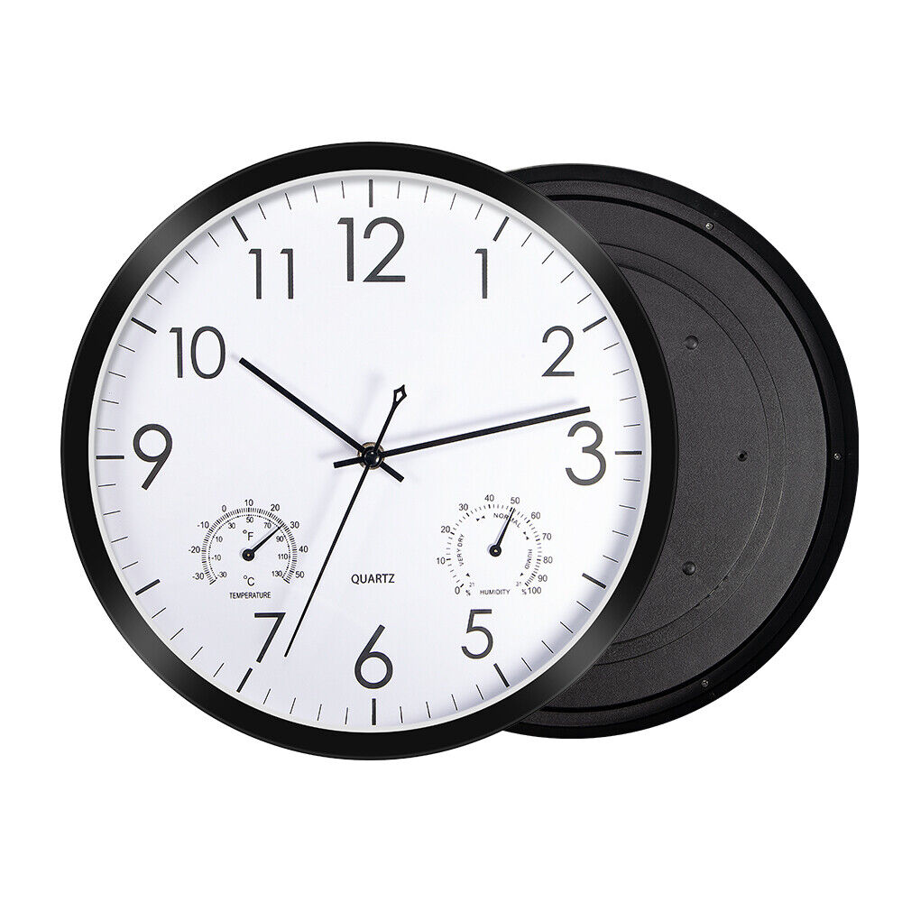 Kitcheniva 12''Analog Wall Clock Large Quartz Silent