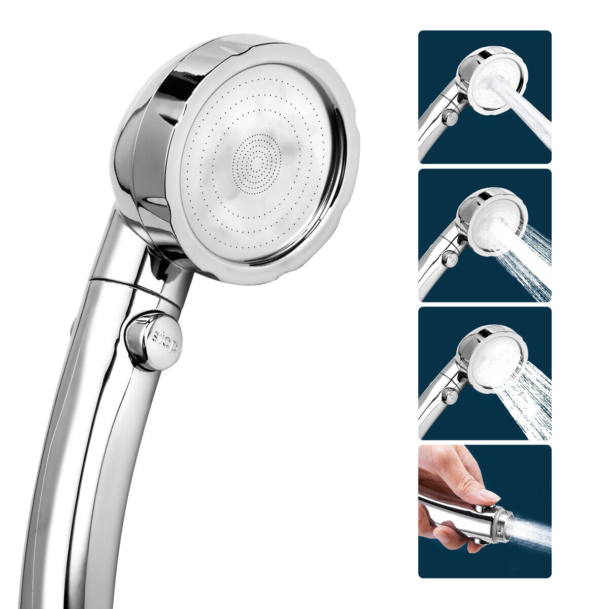 Kitcheniva 3-Mode High Pressure Handheld Shower Head