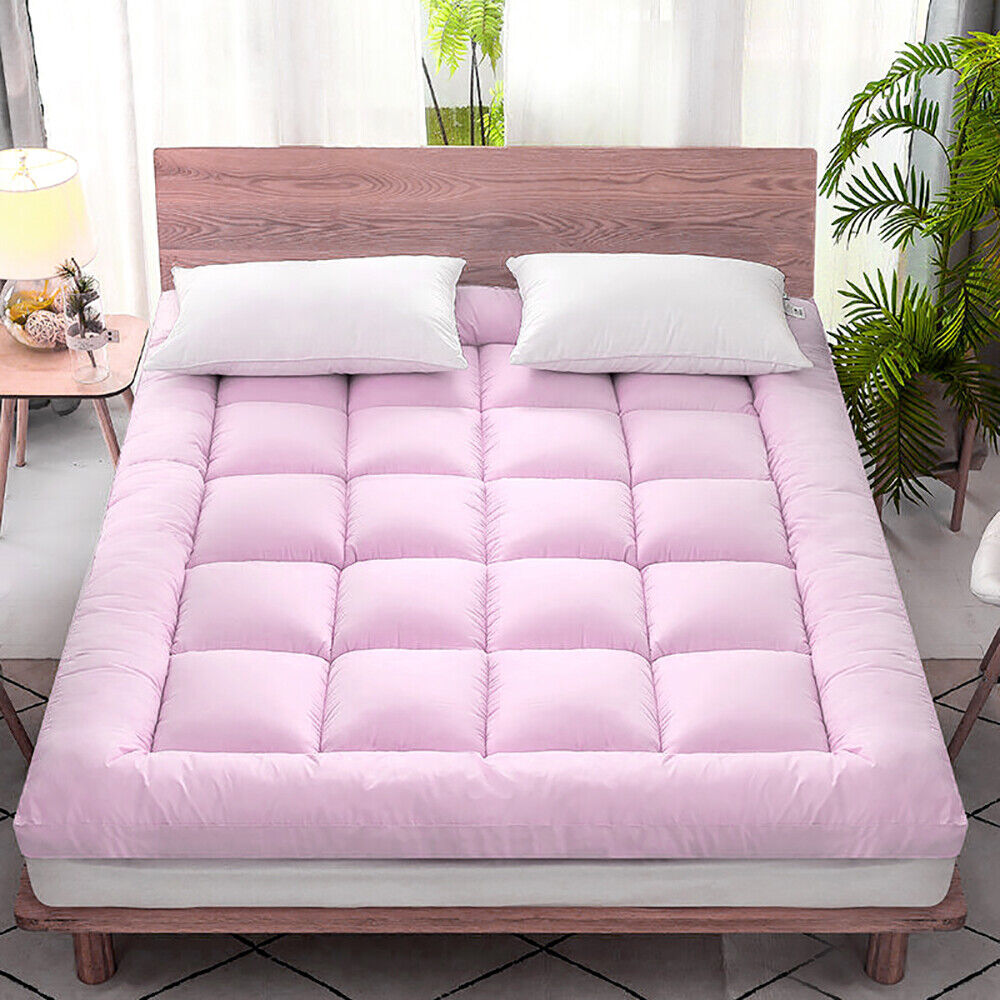 Kitcheniva Extra Thick Pad Quilted Cooling Mattress Topper