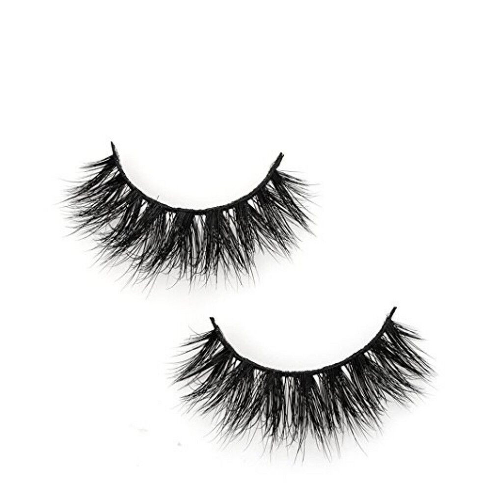 Kitcheniva Siberian Mink Fur Soft Thick 3D False Eyelashes Natural