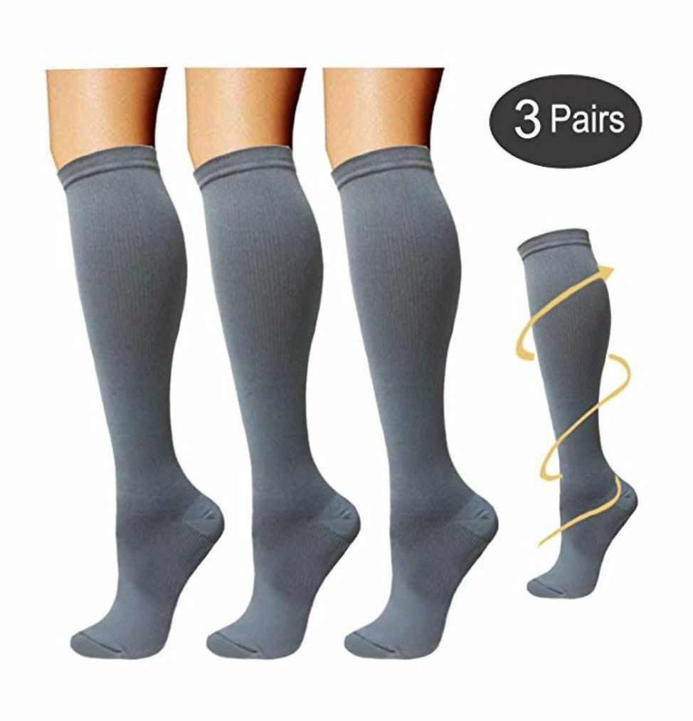 Kitcheniva Compression Support Socks Pack of 3