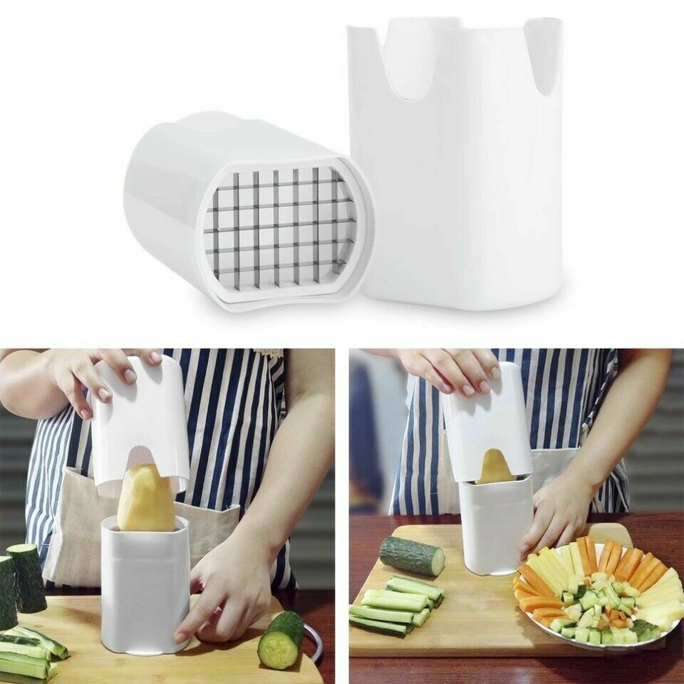 Kitcheniva Perfect Fries One Step French Fry Cutter Vegetable Fruit Slicer