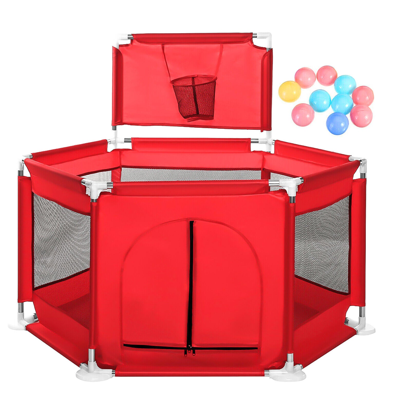 Kitcheniva Foldable Baby Playpen Fence Kids Safety Activity Center