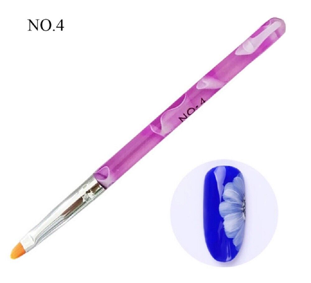 Kitcheniva 7 PCS Acrylic Nail Art Pen Tips Painting Brush