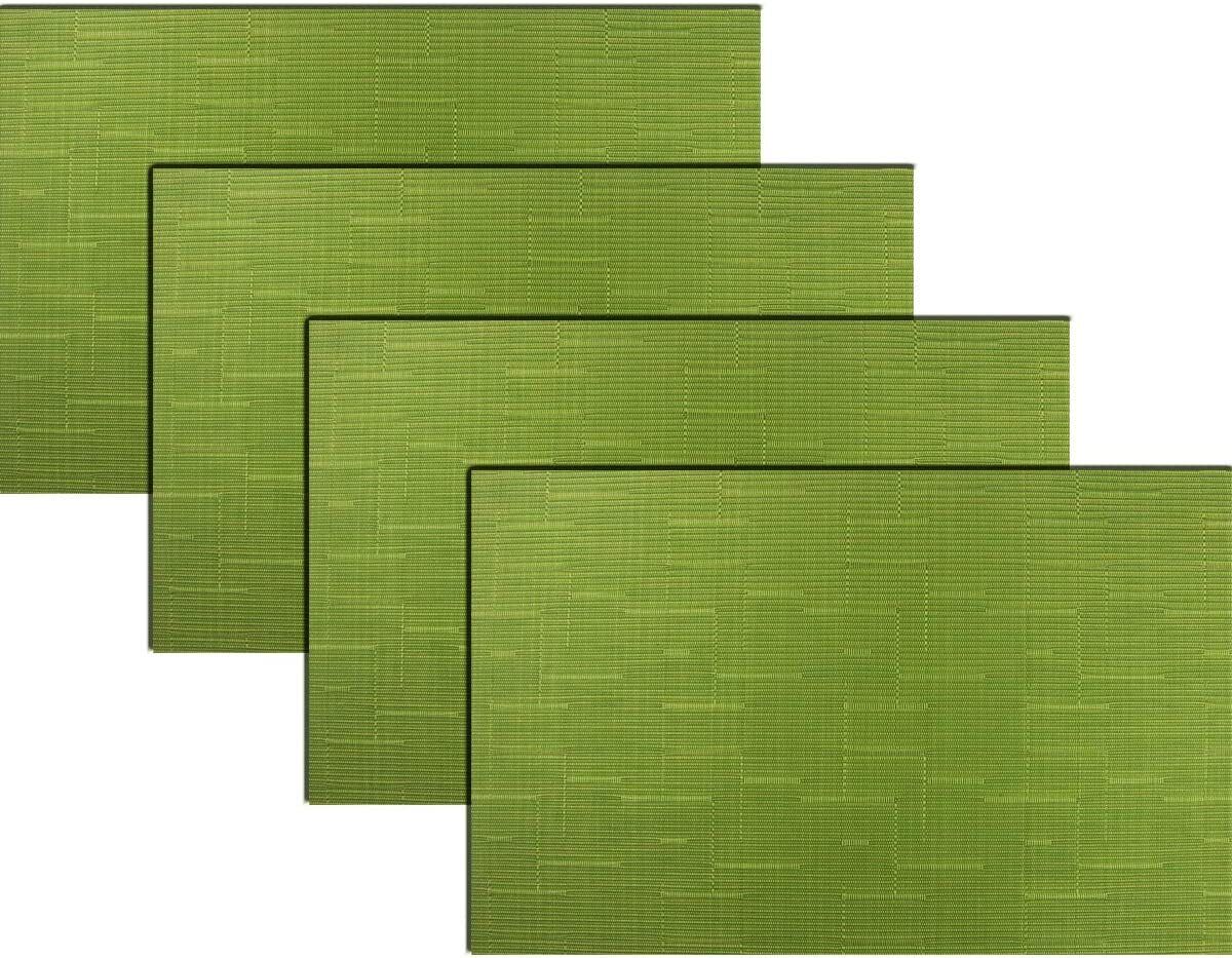 Kitcheniva Washable Mesh Vinyl Woven Table Mats Set of 4