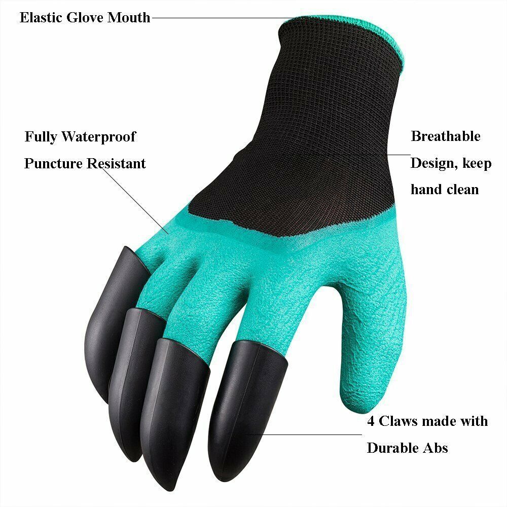 Kitcheniva Gardening Gloves 3-Pairs (Multicolor)