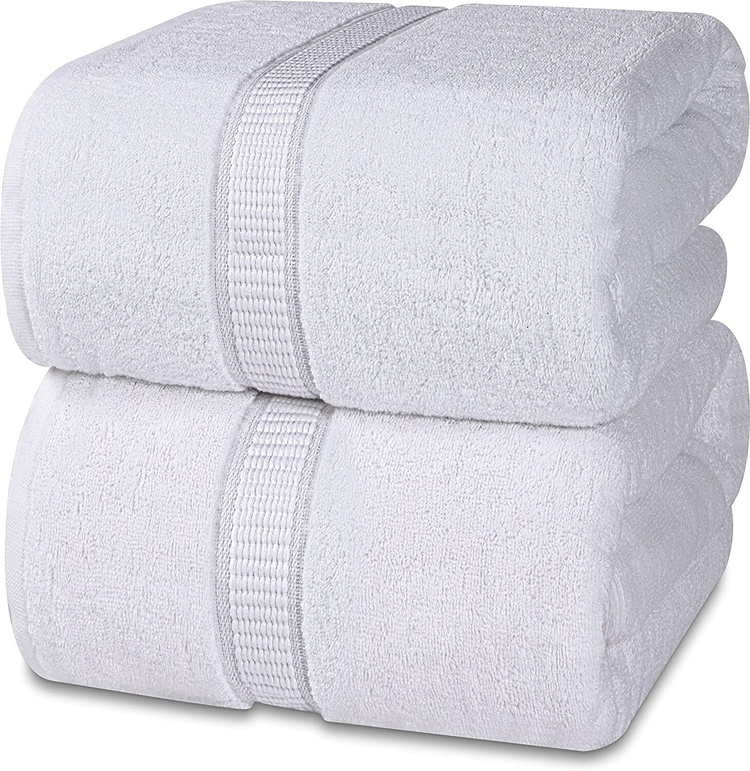 KItcheniva Luxurious Jumbo Bath Towels 600 GSM