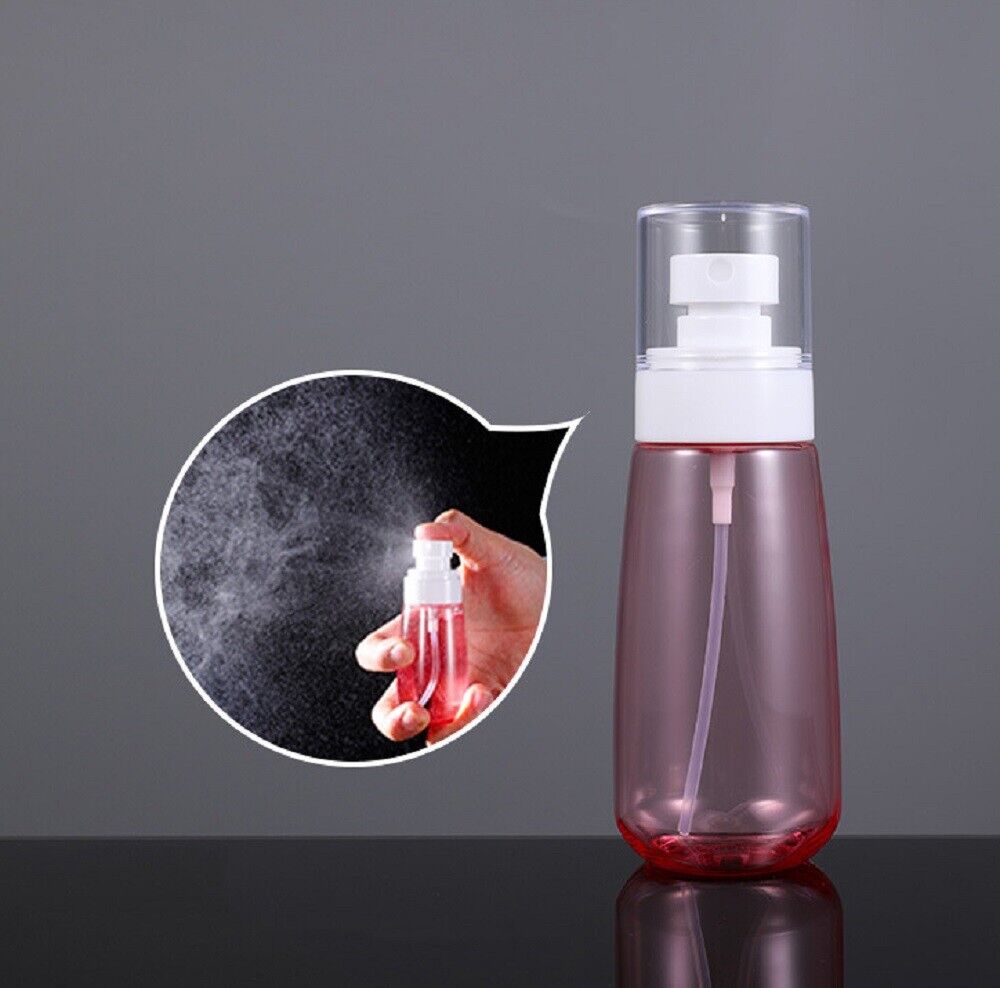 Kitcheniva 3-Pieces Travel Transparent Plastic Perfume Atomizer