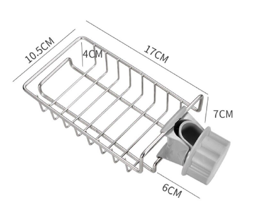 Tika Drain Rack Storage Holder Shelf-Kitchen Sink