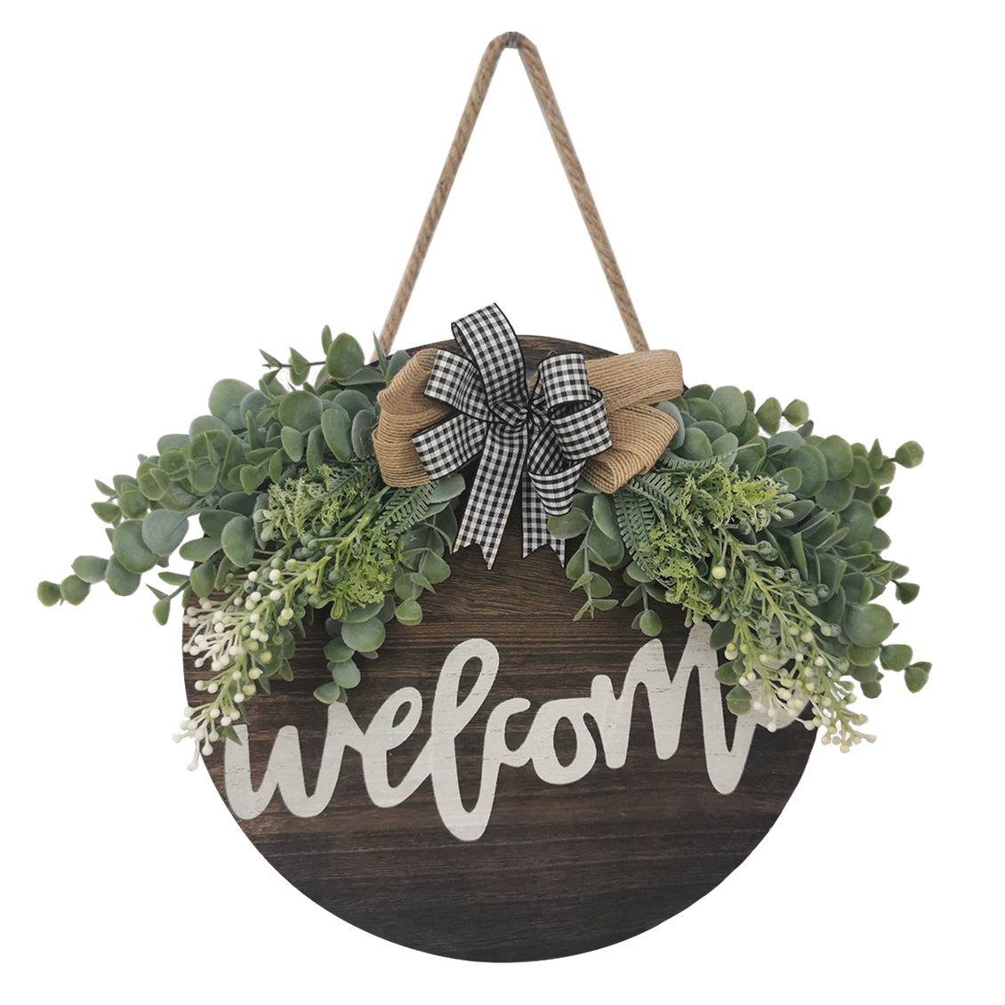 Welcome Wreaths for Front Door