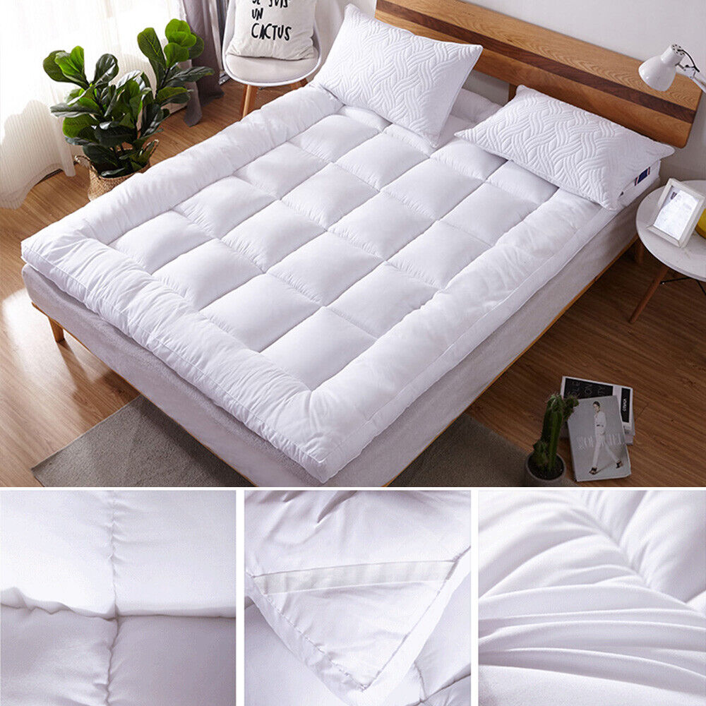 Kitcheniva Extra Thick Pad Quilted Cooling Mattress Topper