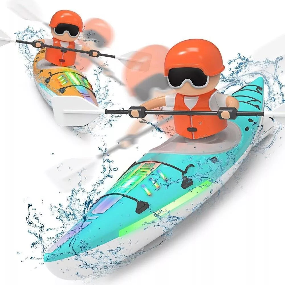 Kitcheniva Kids RC Kayak Boat With LED Lights