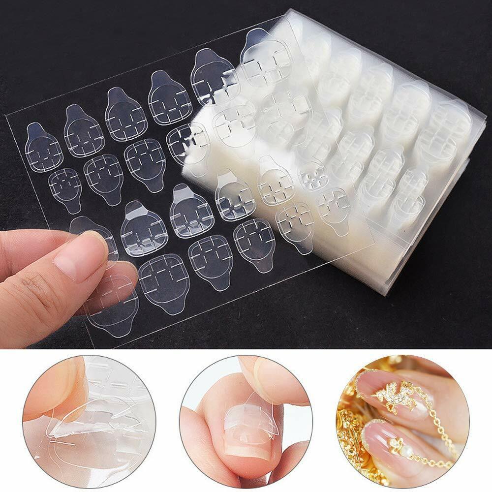 Kitcheniva Nail Manicure Double Sided Adhesive Clear Tape