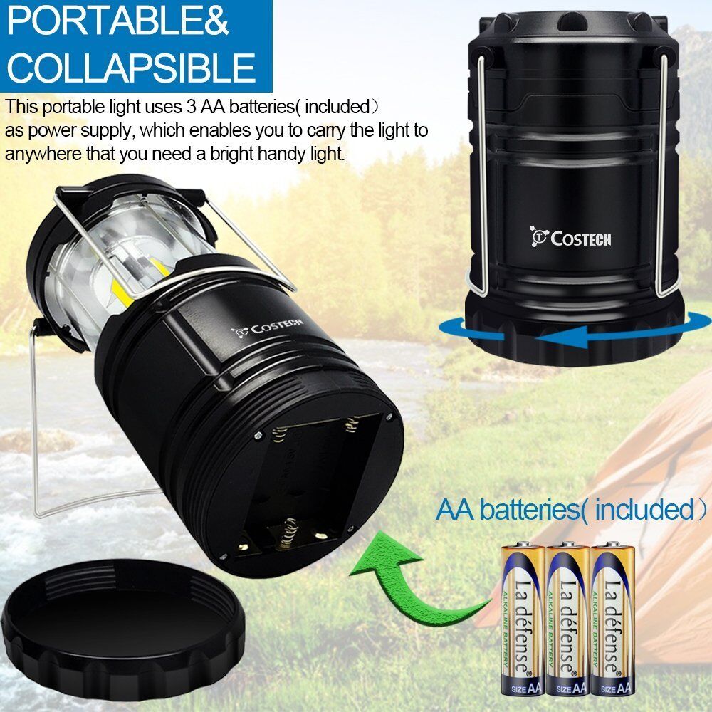 Kitcheniva Set of 4 LED Camping Lantern