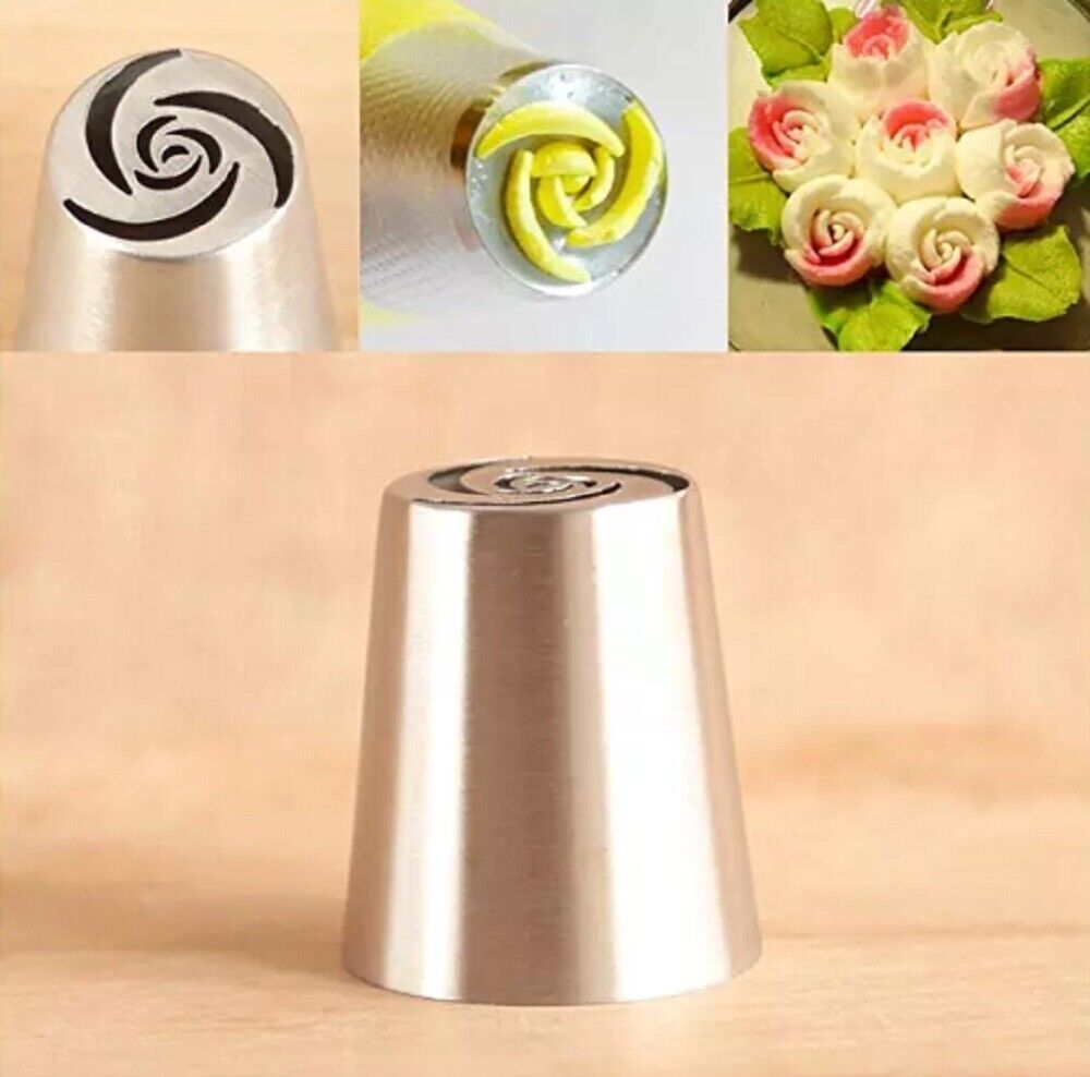 Kitcheniva 7-Pieces Russian Flower Icing Piping Nozzles Pastry Tips