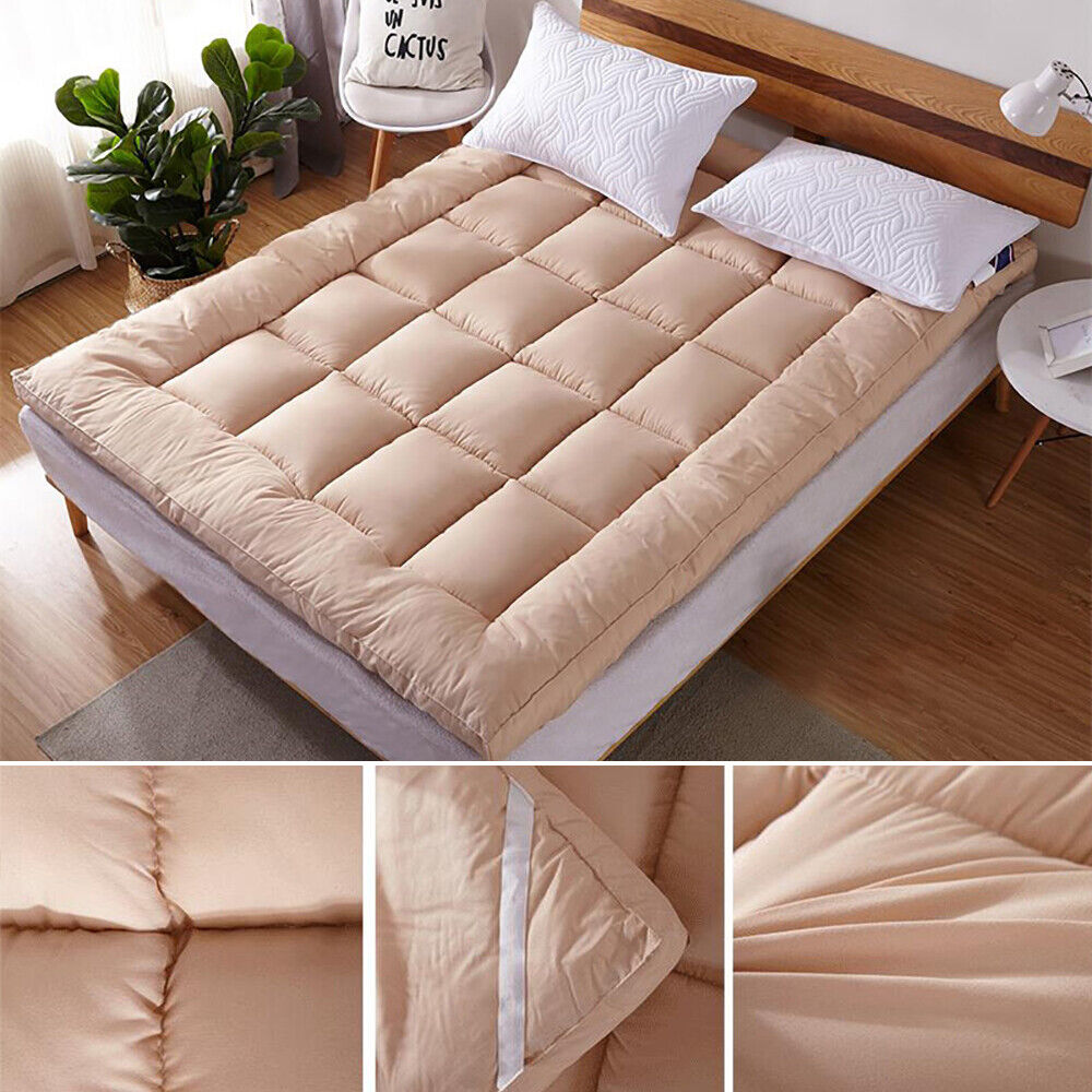 Kitcheniva Extra Thick Pad Quilted Cooling Mattress Topper