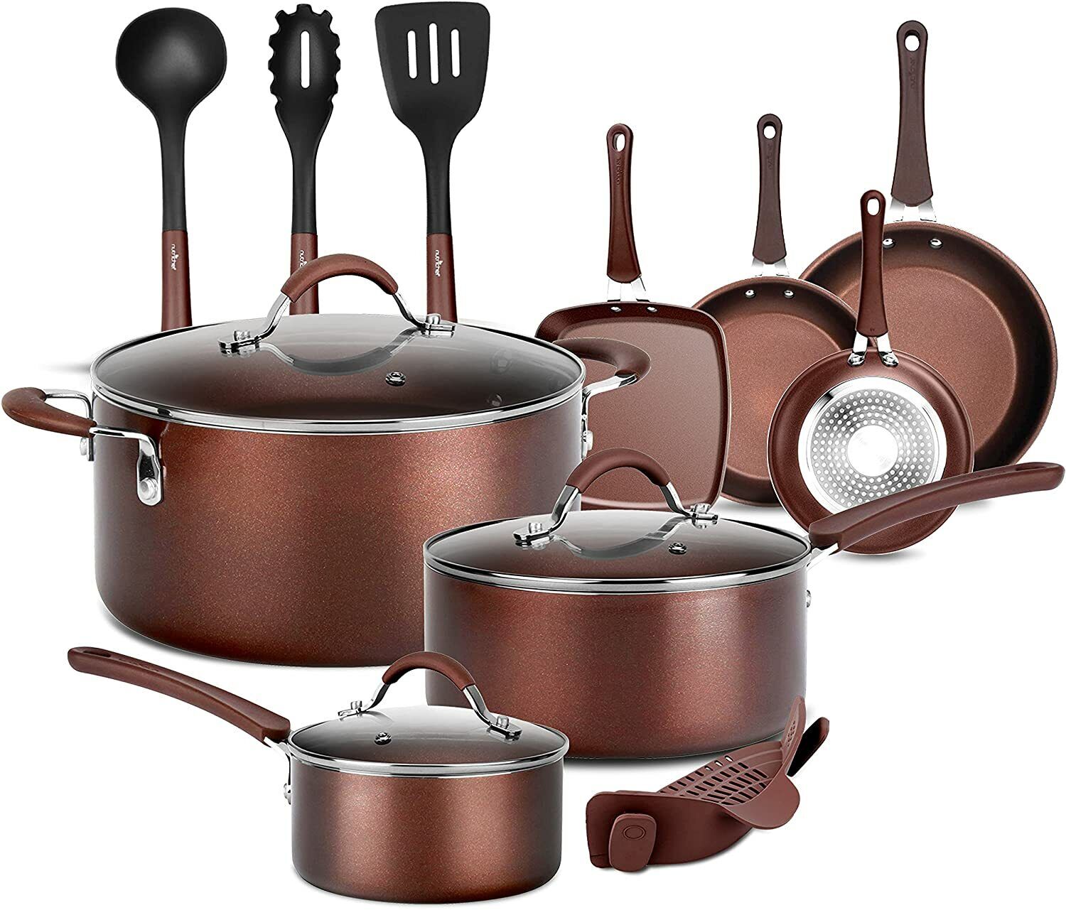 Kithcheniva Nonstick Cookware, 14 Piece Set