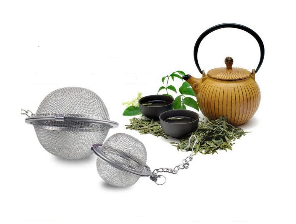 Kitcheniva Tea Infuser Ball Mesh Strainer Secure Locking