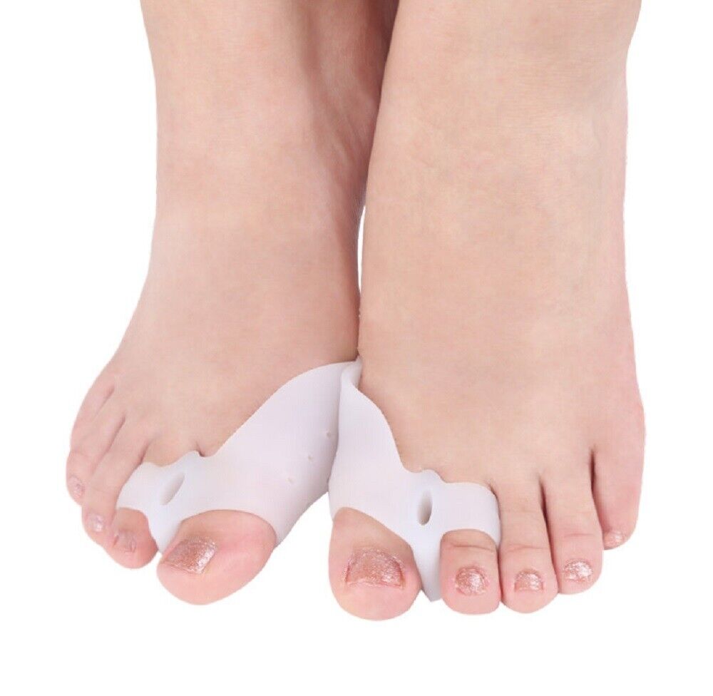 Kitcheniva 1 Pair Silicone Gel Bunion Toe Corrector