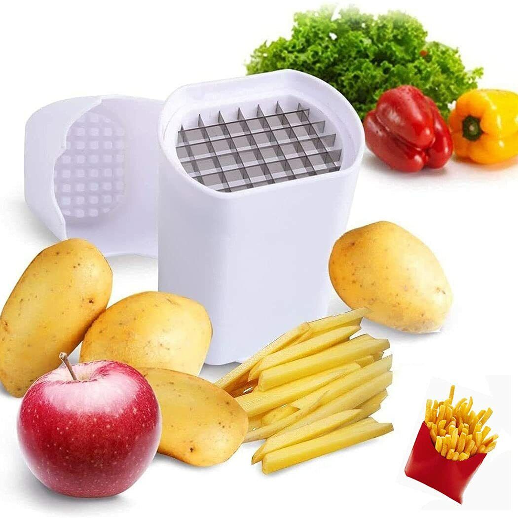 Kitcheniva Perfect Fries One Step French Fry Cutter Vegetable Fruit Slicer