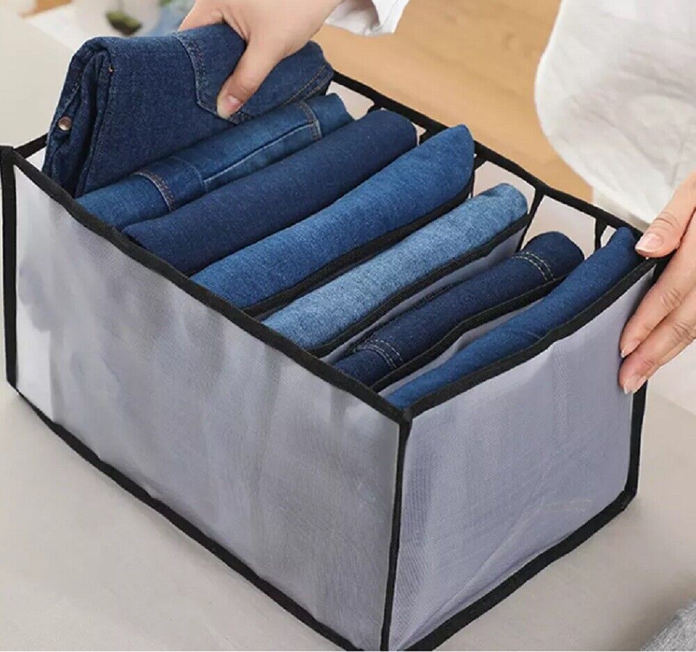 Kitcheniva 2 Foldable Drawer Organizer Closet Storage Box