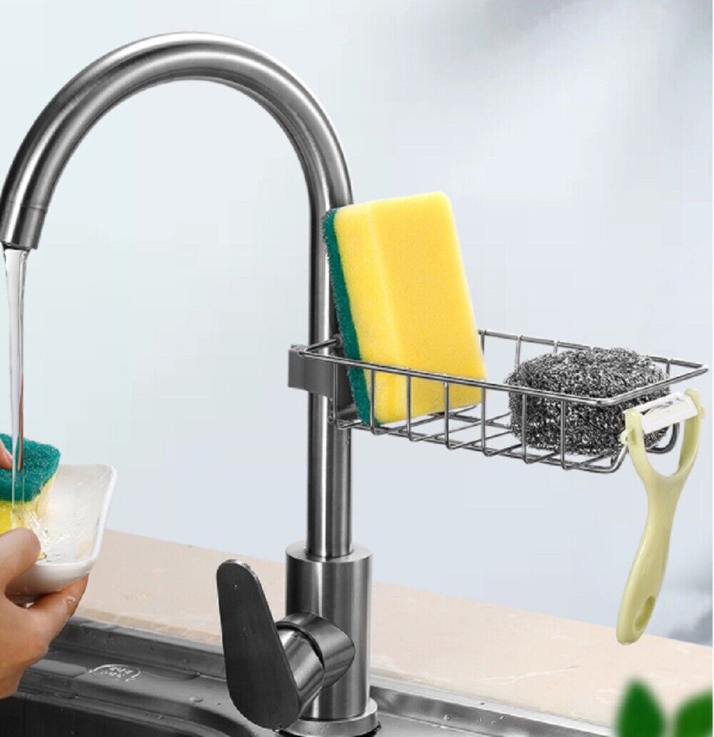 Tika Drain Rack Storage Holder Shelf-Kitchen Sink